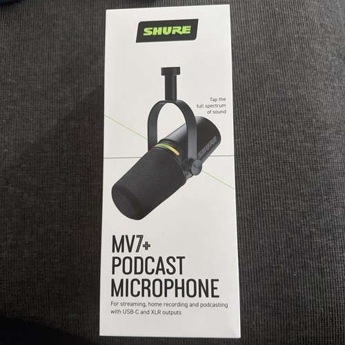 Shure mv7 podcast microphone - shure,