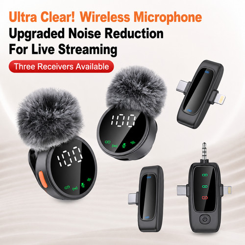Wireless lavalier microphone - wireless,