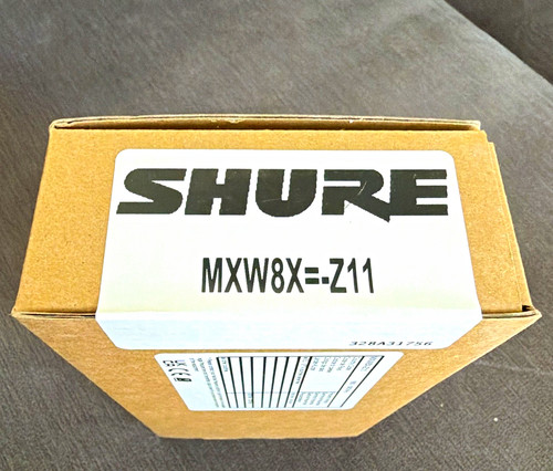 Shure mxw8x desktop - mxw8x,