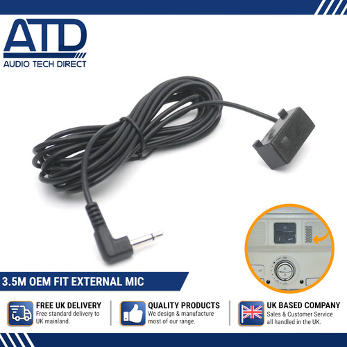 External mic 5mm for audi - external,
