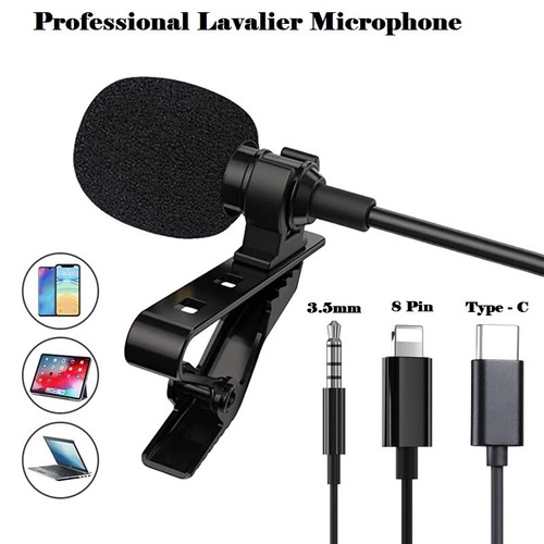 Lavalier lapel microphone - lapel,