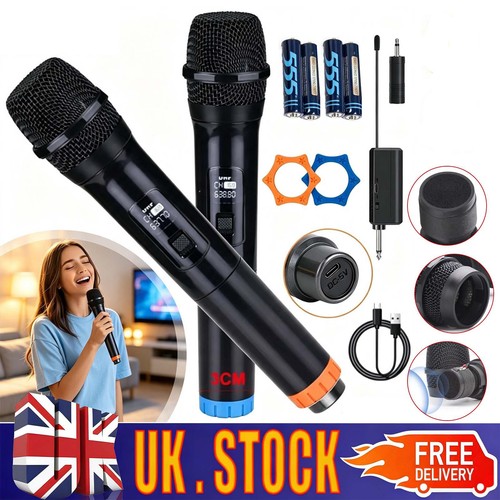 Wireless microphones dual - wireless,