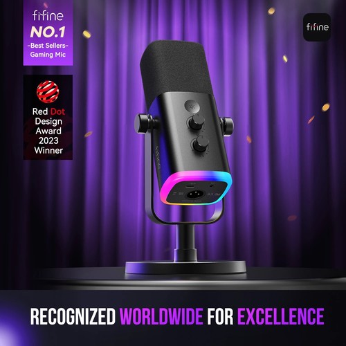 Fifine am8w usb xlr - usb/xlr, dynamic