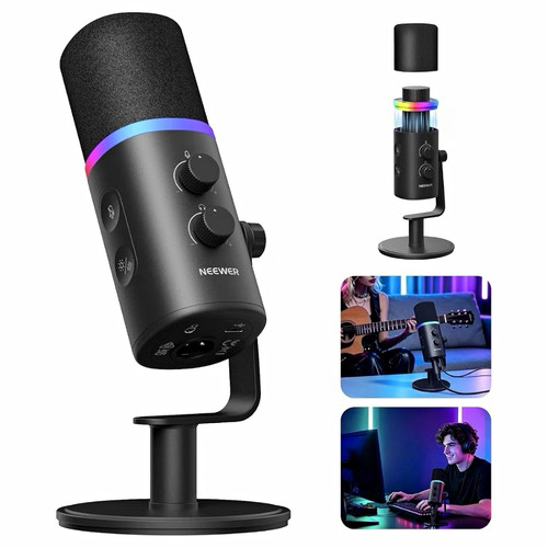 Neewer dm04 usb xlr rgb - dm04, +