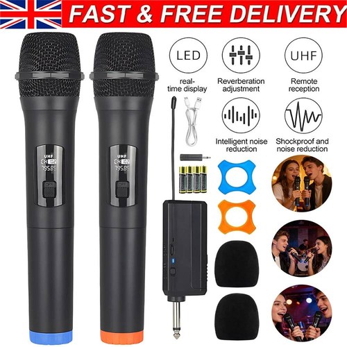 Wireless microphone uhf - 2x,