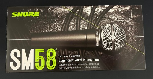 Shure sm58 dynamic vocal - dynamic,