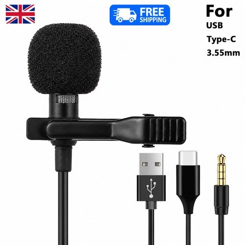 5mm lavalier microphone clip - 3.5mm,