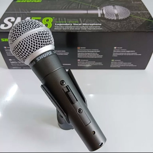 New shure sm58s dynamic vocal - new,