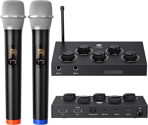 Dual uhf wireless handheld - dual,