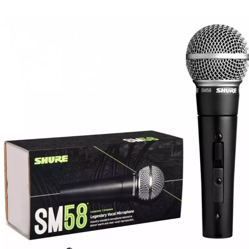 Shure sm58s dynamic vocal - shure,